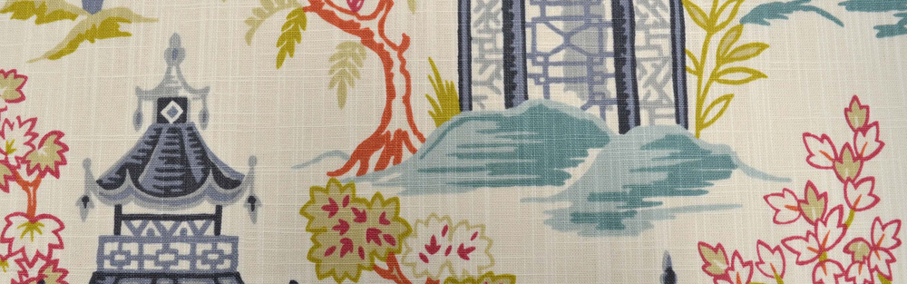 Toile Fabric by the Yard  Linen Cloth Toile Fabric for Sale