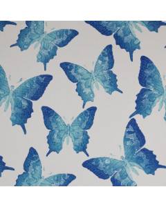 Papillon IO Turquoise RM Coco Fabric | The Fabric Co