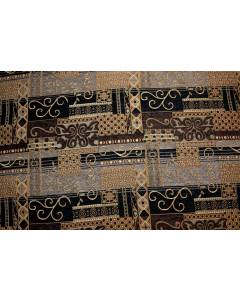 Contemporary Chenille Upholstery Dartmouth Black Regal Fabric