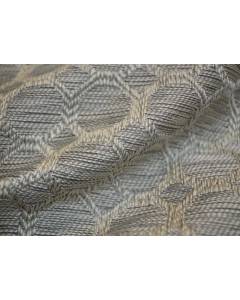 Silver Grey Geometric Upholstery Dax Silver Regal Fabric