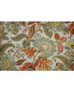 Jacobean Floral Print Valdosta Tapestry Swavelle Mill Creek Fabric