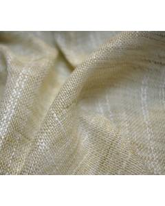Textured Linen Look Sheer Cimarron Sand Heritage House Fabric