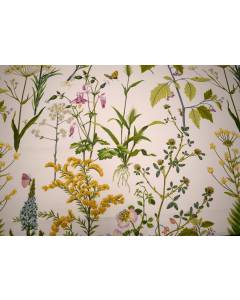 Berkshire Meadow Honeydew Green Botanical Floral P Kaufmann Fabric