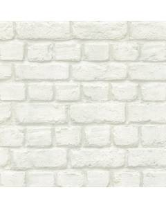 2774-587203 Chugach White Whitewashed Brick Wallpaper