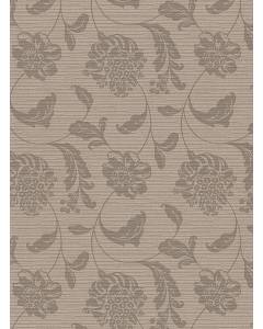 2910-2751 Holiday Brown Jacobean Wallpaper | The Fabric Co