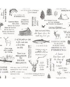 3118-01475 North Hills Black Camping Quotes Wallpaper