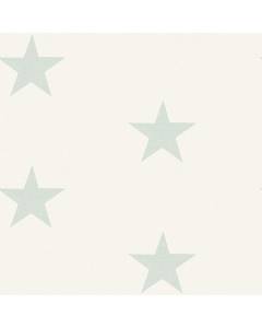 3119-13061 Mcgraw Teal Stars Wallpaper | The Fabric Co