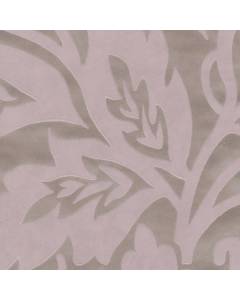 352011 Velma Pink Flocked Paisley Wallpaper