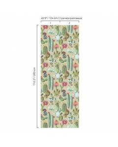 5427 73W8411 Cactus Plant Drawing Wall Mural