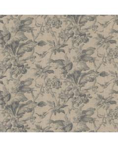 Southern Belle Creek Blue Toile Floral Waverly Fabric