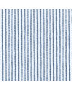 Pisa Stripe Denim Blue Ticking Stripe Waverly Fabric