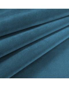 Velvet Upholstery Fabric Como 170 Cyan