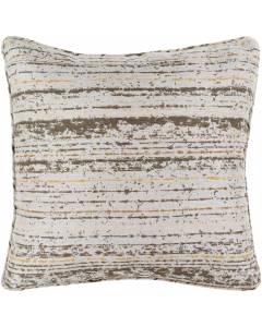 AE001-1616 Arie Pillow in Olive and Light Gray 