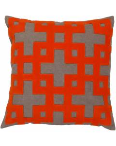 AR081-2222P Intersecting Squares Pillow