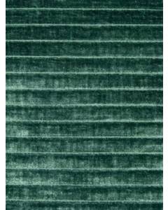 Channels Spruce Dark Green Ribbed Corduroy Chenille Upholstery P Kaufmann Fabric
