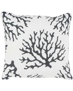 CO007-2020 Coral Pillow in Black 