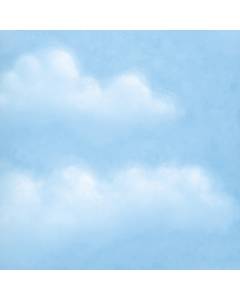 DLR47076 Madeira Blue Puffy Clouds