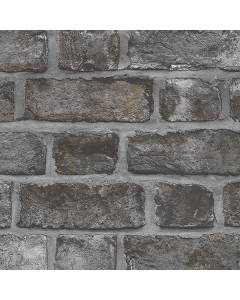 FH37519 Farmhouse Brick Wallpaper