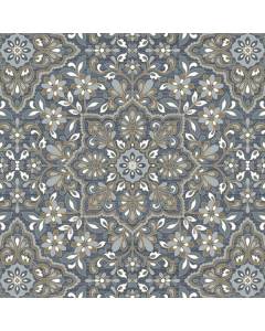FH37542 Floral Tile Wallpaper