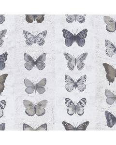 G67991 Jewel Butterflies Stripe Wallpaper