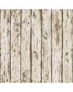 HTM13282 Grendel White Faux Weathered Wood Wallpaper
