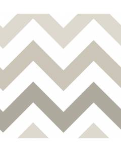 NU1416 Taupe Zig Zag Peel And Stick Wallpaper