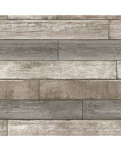NU1690 Reclaimed Wood Plank Natural Peel and Stick Wallpaper 