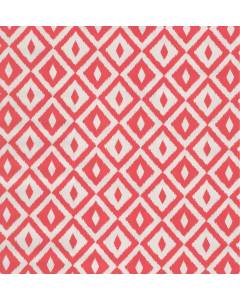 OD Aztec Coral Pink Southwest Ikat Diamond Tempo Fabric
