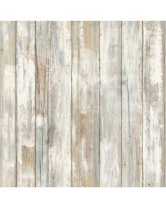 RMK9050WP Distressed Wood Peel and Stick Wallpaper
