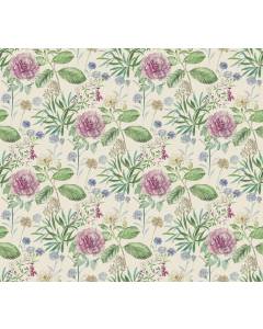 TL1917 Pink Midsummer Floral Wallpaper | York | The Fabric Co