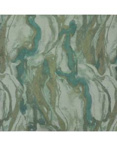 Teal Grey Marbled Upholstery Marvella 521 Aquamarine Covington Fabric