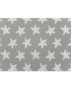 Grey Outdoor Starfish Print Starfish 91 Smoke Covington Fabric