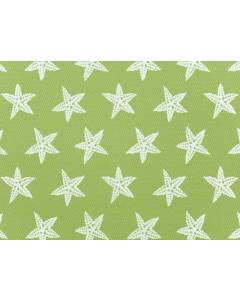 Bright Green Outdoor Starfish Print Starfish 214 Tropique Covington Fabric