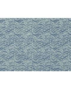 Grey Blue Outdoor Upholstery Ziggy 526 Batik Blue Covington Fabric