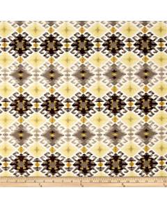 Taupe Yellow Outdoor Geometric Stefan Gold Ruins Swavelle Mill Creek Fabric