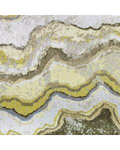 Yellow Gold Marbled Look Upholstery Bianco Saffron Culp Fabric