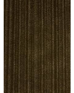 Dark Brown Stria Striped Velvet Upholstery Striato Bark Valdese Fabric