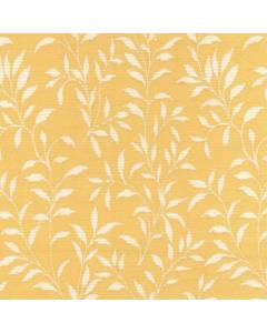Yellow Small Vine Leaf Matelasse Upholstery Betsy Buttercup Regal Fabric